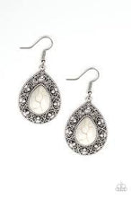 Load image into Gallery viewer, Stone Story White Earrings