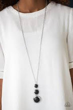 Load image into Gallery viewer, Stone Tranquility Black Necklace - Angie's $5.00 Bling