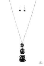Load image into Gallery viewer, Stone Tranquility Black Necklace - Angie's $5.00 Bling