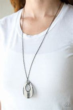 Load image into Gallery viewer, Stop, Teardrop and Roll Pink Necklace