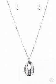Stop, Teardrop and Roll Pink Necklace