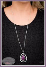 Load image into Gallery viewer, Stormy Sahara Purple Necklace - Angie's $5.00 Bling