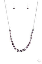 Load image into Gallery viewer, Stratosphere Sparkle Purple Necklace - Angie's $5.00 Bling