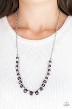 Load image into Gallery viewer, Stratosphere Sparkle Purple Necklace - Angie's $5.00 Bling