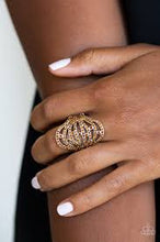 Load image into Gallery viewer, Stratospheric Brown Ring - Angie's $5.00 Bling