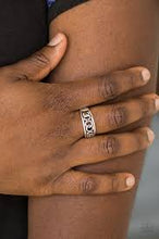 Load image into Gallery viewer, Street Cred Silver Skinny Band Ring