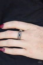 Load image into Gallery viewer, Street Edge Black Skinny Band Ring - Angie's $5.00 Bling