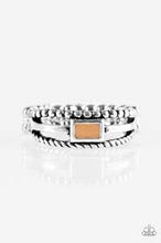 Load image into Gallery viewer, Street Edge Brown Skinny Band Ring