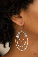 Load image into Gallery viewer, Strike Three Silver Earrings