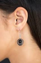 Load image into Gallery viewer, Stylishly Saharan Black Earrings