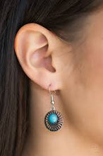 Load image into Gallery viewer, Stylishly Saharan Blue Earrings