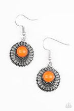 Load image into Gallery viewer, Stylishly Saharan Orange Earrings