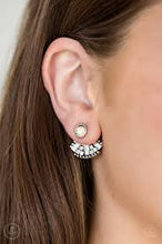 Load image into Gallery viewer, Stylishly Santa Fe White Jacket Earrings