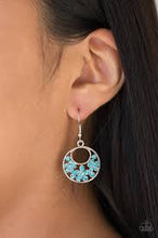 Load image into Gallery viewer, Sugary Shine Blue Earrings