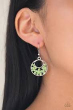 Load image into Gallery viewer, Sugary Shine Green Earrings