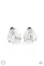 Load image into Gallery viewer, Summer Dew White Clip On Earrings