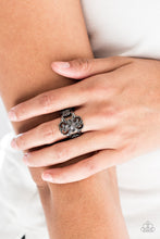 Load image into Gallery viewer, Summer Eden Black Ring - Angie's $5.00 Bling