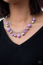 Load image into Gallery viewer, Summer Fling Purple Necklace - Angie's $5.00 Bling
