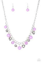 Load image into Gallery viewer, Summer Fling Purple Necklace - Angie's $5.00 Bling