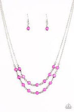 Load image into Gallery viewer, Summer Girl Purple Necklace - Angie's $5.00 Bling