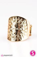 Load image into Gallery viewer, Summer Hideaways Gold Ring - Angie's $5.00 Bling