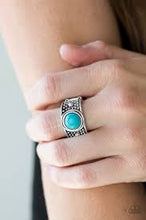Load image into Gallery viewer, Summer Oasis Blue Ring - Angie's $5.00 Bling