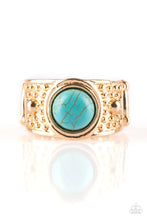 Load image into Gallery viewer, Summer Oasis Gold Ring - Angie's $5.00 Bling