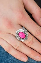 Load image into Gallery viewer, Summer Paradise Pink Ring - Angie's $5.00 Bling