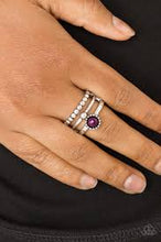 Load image into Gallery viewer, Summer Retreat Purple Ring - Angie's $5.00 Bling