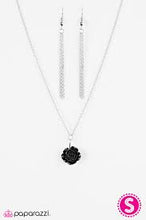 Load image into Gallery viewer, Summer Rose Black Necklace - Angie's $5.00 Bling
