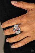 Load image into Gallery viewer, Summer Sandcastles Red Ring - Angie's $5.00 Bling