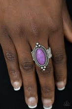 Load image into Gallery viewer, Summer Sandstone Purple Ring - Angie's $5.00 Bling