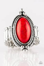 Load image into Gallery viewer, Summer Sandstone Red Ring - Angie's $5.00 Bling
