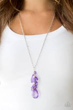 Load image into Gallery viewer, Summer Solo Purple Necklace - Angie's $5.00 Bling