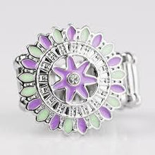 Load image into Gallery viewer, Summer Spree Purple Ring - Angie's $5.00 Bling