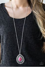 Load image into Gallery viewer, Summer Sunbeam Pink Necklace