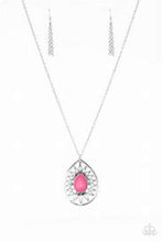Load image into Gallery viewer, Summer Sunbeam Pink Necklace