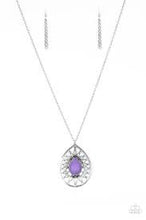 Load image into Gallery viewer, Summer Sunbeam Purple Necklace - Angie's $5.00 Bling