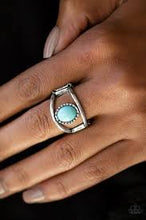 Load image into Gallery viewer, Summer Tour Blue Ring - Angie's $5.00 Bling