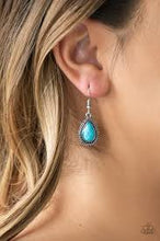 Load image into Gallery viewer, Summer Vacay Blue Earrings