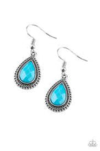 Load image into Gallery viewer, Summer Vacay Blue Earrings