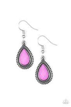 Load image into Gallery viewer, Summer Vacay Purple Earrings