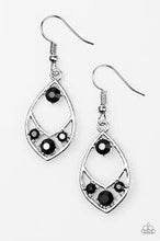 Load image into Gallery viewer, Superior Sparkle Black Earrings