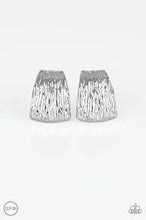 Load image into Gallery viewer, Superstar Shimmer Silver Clip On Earrings