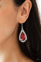 Load image into Gallery viewer, Superstar Stardom Red Earrings