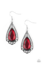 Load image into Gallery viewer, Superstar Stardom Red Earrings