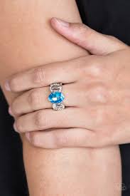 Supreme Bling Blue Ring - Angie's $5.00 Bling