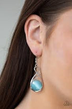 Load image into Gallery viewer, Swept Away Blue Earrings