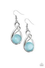 Load image into Gallery viewer, Swept Away Blue Earrings