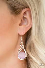 Load image into Gallery viewer, Swept Away Pink Earrings